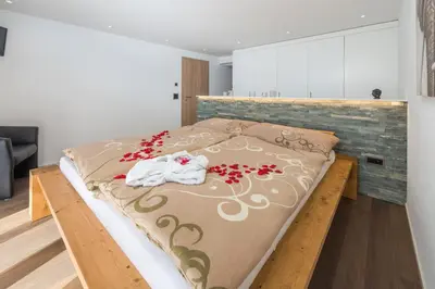 Ein Bett oder Betten in einem Zimmer der Unterkunft Milleggapark Casa Mia