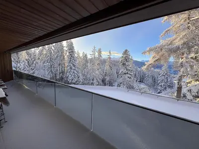 Renovated Mountain View Apartment - Les Eperviers im Winter