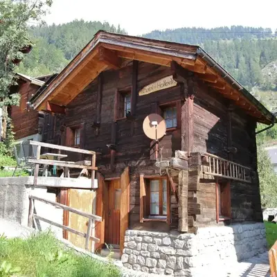 wooden chalet in Betten near the Aletsch Arena