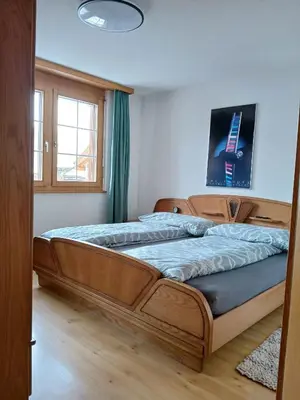 Ein Bett oder Betten in einem Zimmer der Unterkunft Ferienwohnung Paradiso 1