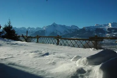Naturlandschaft in der Nähe des Chalets