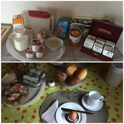 Essen im Bed & Breakfast oder in der Nähe