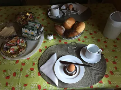 Essen im Bed & Breakfast oder in der Nähe