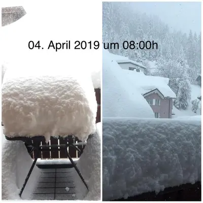 Privatzimmer / bed & breakfast im Winter