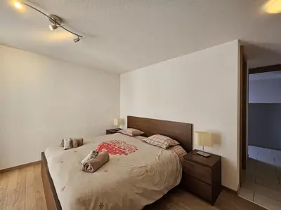 Ein Bett oder Betten in einem Zimmer der Unterkunft Bavaria
