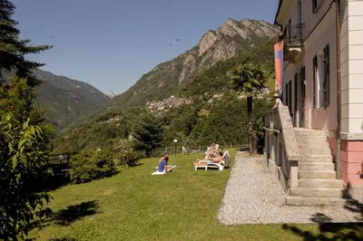 Naturlandschaft in der Nähe des Hostels
