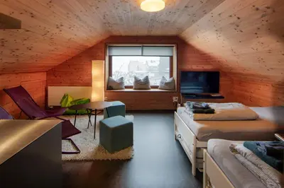 TV/Unterhaltungsangebot in der Unterkunft UnderDach Holiday House