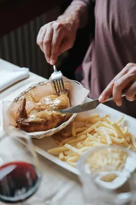 Essen im Hotel oder in der Nähe