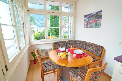 Ein Sitzbereich in der Unterkunft Ferrari Apartment