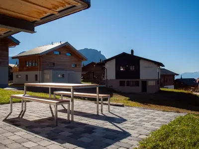Naturlandschaft in der Nähe des Chalets