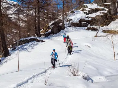 Chalet Bergfink im Winter