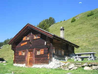 Naturlandschaft in der Nähe des Chalets