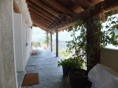 Ein Balkon oder eine Terrasse in der Unterkunft Casa del sarto