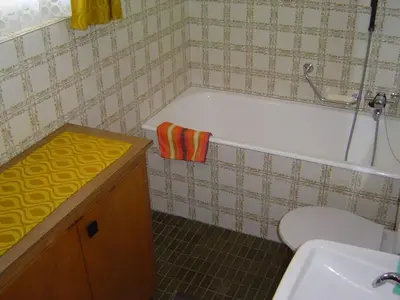 Ein Badezimmer in der Unterkunft Chalet Abendruh
