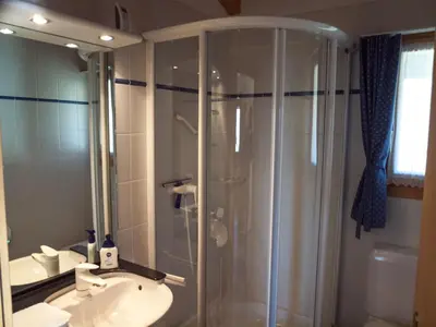 Ein Badezimmer in der Unterkunft Chalet Bergkristall