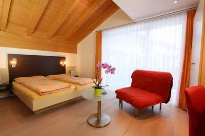 Ein Bett oder Betten in einem Zimmer der Unterkunft Feehof