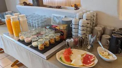 Essen im Hotel oder in der Nähe