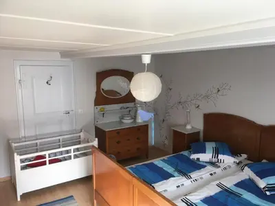 Ein Bett oder Betten in einem Zimmer der Unterkunft Apartment Obegghuus by Interhome