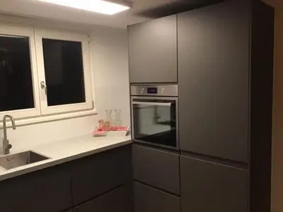 Küche/Küchenzeile in der Unterkunft Apartment Möösli by Interhome