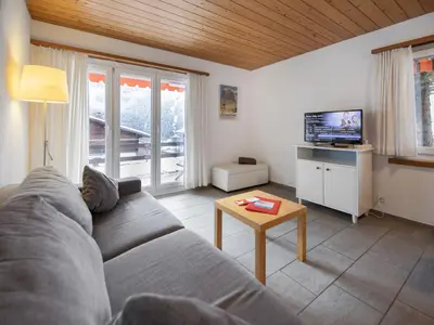 TV/Unterhaltungsangebot in der Unterkunft Apartment Chalet Almis-Bödeli-2 by Interhome