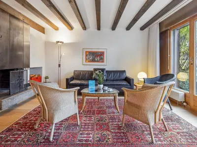 Ein Sitzbereich in der Unterkunft Apartment Bärnermutz by Interhome