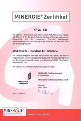 Ein Zertifikat, Auszeichnung, Logo oder anderes Dokument, das in der Unterkunft Apartment Amici 1- OG West by Interhome ausgestellt ist