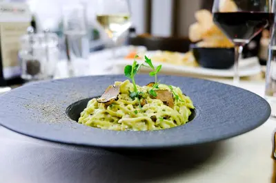 Essen im Hotel oder in der Nähe