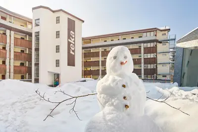 Reka-Feriendorf Sörenberg im Winter