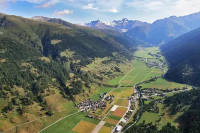Naturlandschaft in der Nähe des Hotels
