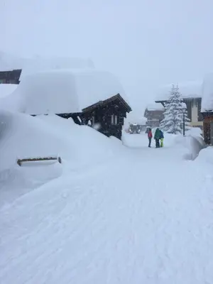 Hotel Le Postillion im Winter