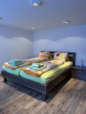 Ein Bett oder Betten in einem Zimmer der Unterkunft Mier Gfallt`s