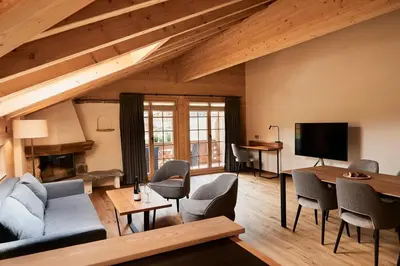 TV/Unterhaltungsangebot in der Unterkunft Hotel Alpenland