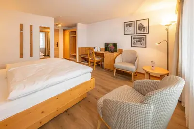 Ein Bett oder Betten in einem Zimmer der Unterkunft Hotel Sarazena