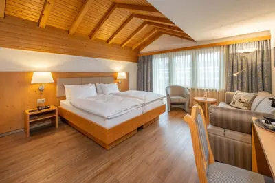 Ein Bett oder Betten in einem Zimmer der Unterkunft Hotel Sarazena