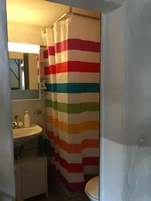 Ein Badezimmer in der Unterkunft Casa Poiana