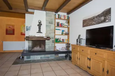 TV/Unterhaltungsangebot in der Unterkunft Chalet Falki