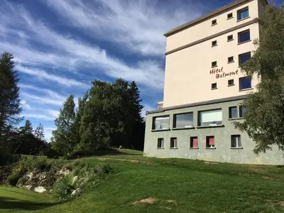 Das Gebäude in dem sich das Hotel befindet
