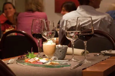 Getränke in der Unterkunft Seehotel Bönigen