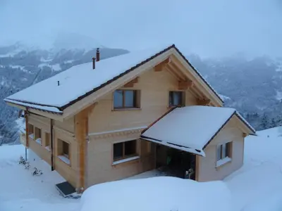 Chalet Canadian Corner im Winter
