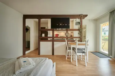 Küche/Küchenzeile in der Unterkunft Stay Switzerland Apartments