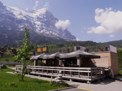 Naturlandschaft in der Nähe des Hostels