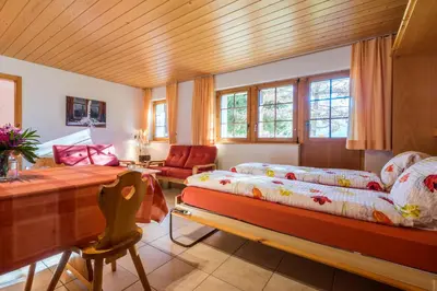 Ein Bett oder Betten in einem Zimmer der Unterkunft Haus Südlenz