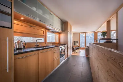 Küche/Küchenzeile in der Unterkunft Chalet Roossi 3