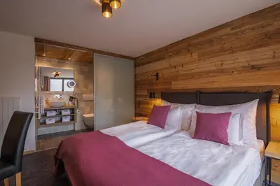 Ein Bett oder Betten in einem Zimmer der Unterkunft 22 Summits Apartments