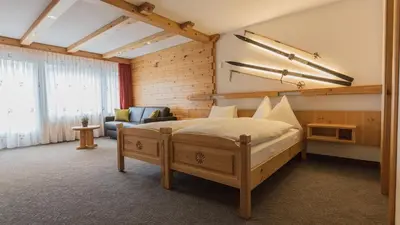 Ein Bett oder Betten in einem Zimmer der Unterkunft Ambiente Mountain Style