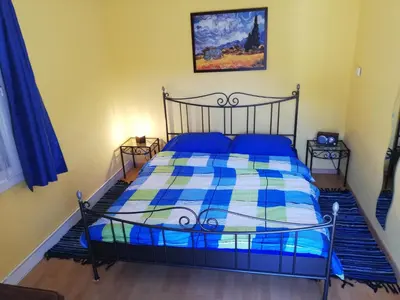 Ein Bett oder Betten in einem Zimmer der Unterkunft Cà di Noni