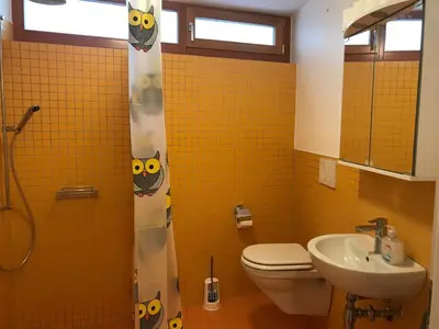 Ein Badezimmer in der Unterkunft Rustici Maggia