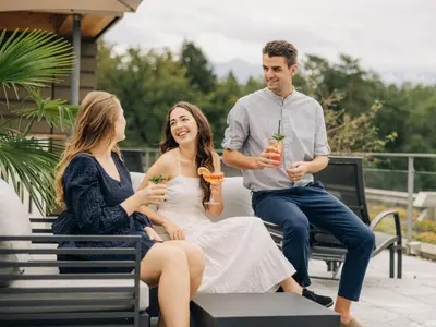 Gäste, die in der Unterkunft Deltapark Vitalresort**** übernachten