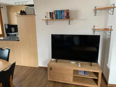 TV/Unterhaltungsangebot in der Unterkunft Chrinnengletscher
