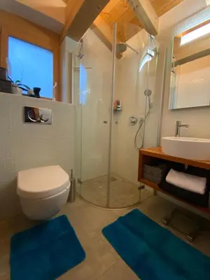 Ein Badezimmer in der Unterkunft Chalet Conthey